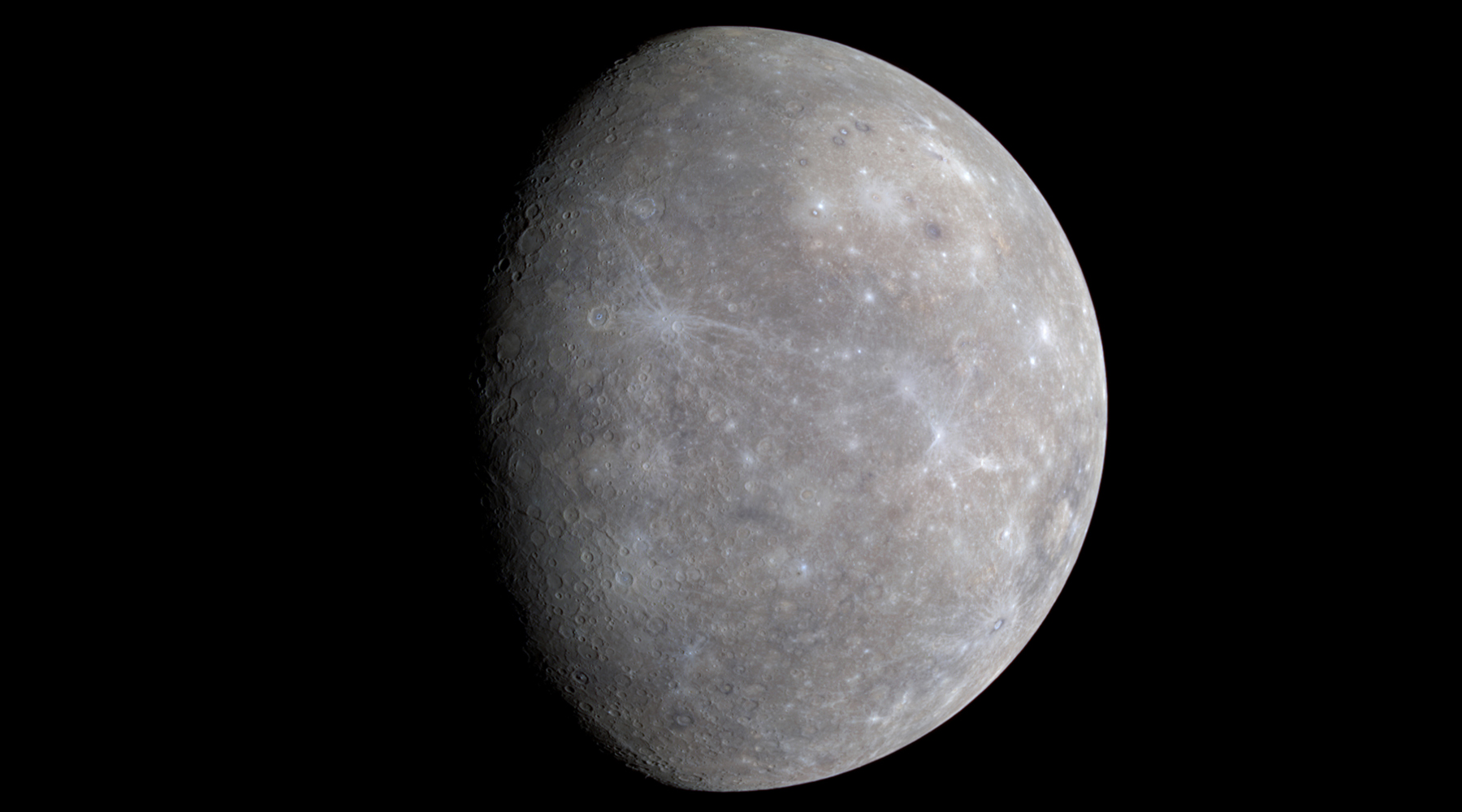 NASA image of Mercury