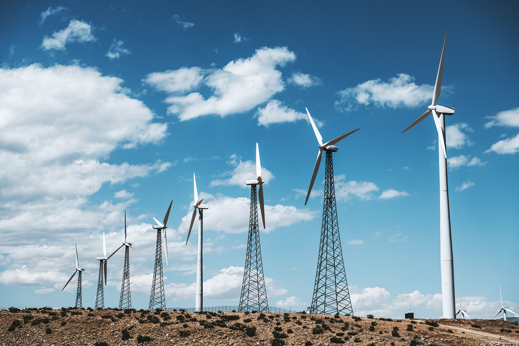 An image of a windfarm