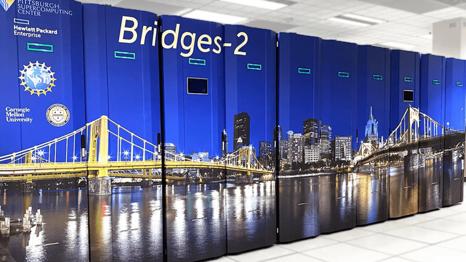An image of Bridges-2 - credit PSC